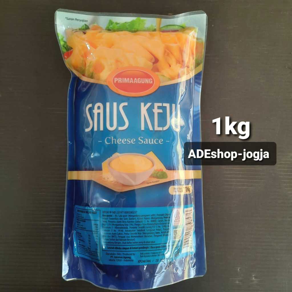 saus saos keju prima agung 1 kg cheese sauce 1kg