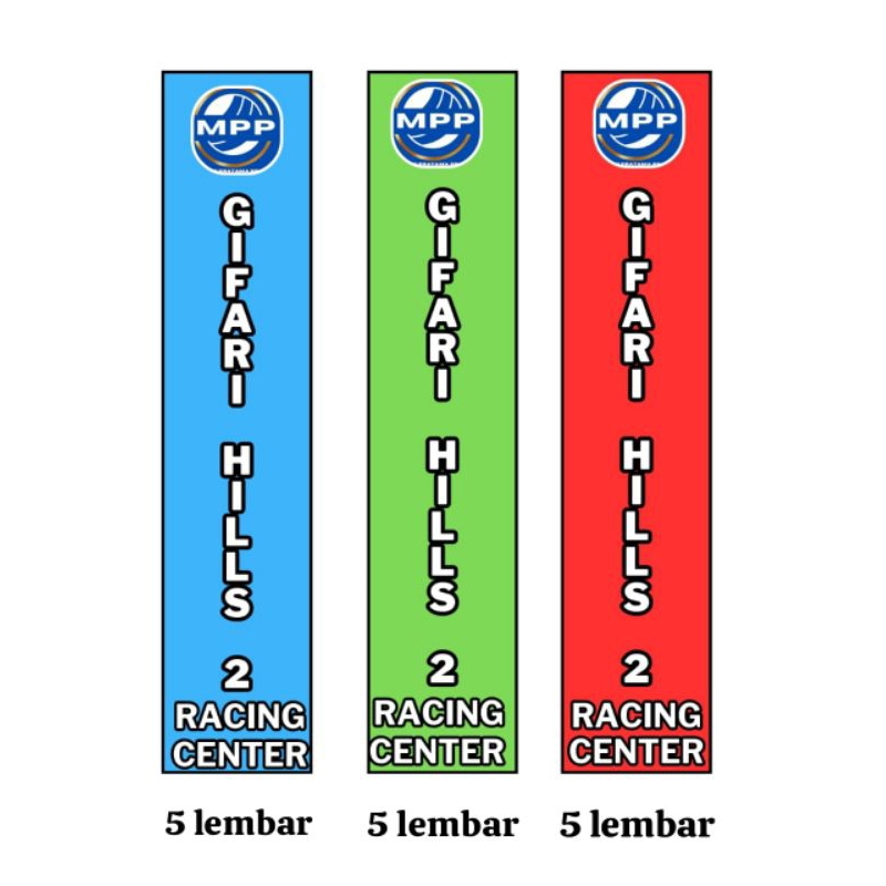 umbul umbul costum 30pcs