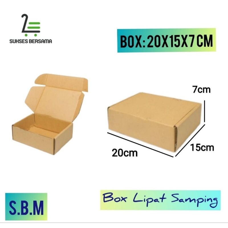 

Box 20x15x7 cm (Skincare)Kardus/Hampers/polos/Packing