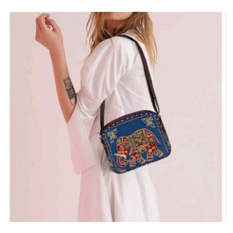 Tas selempang wanita dewasa Thailand Bangkok-Tas Thailand Bangkok murah