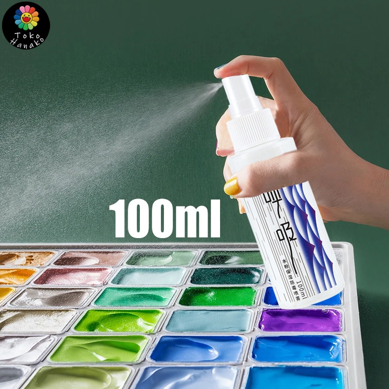 

Kualitas Tinggi Miya Himi Moisturized Gouache Spray 1ml Wetting Spray Medium Cat Gouache ART W5P7