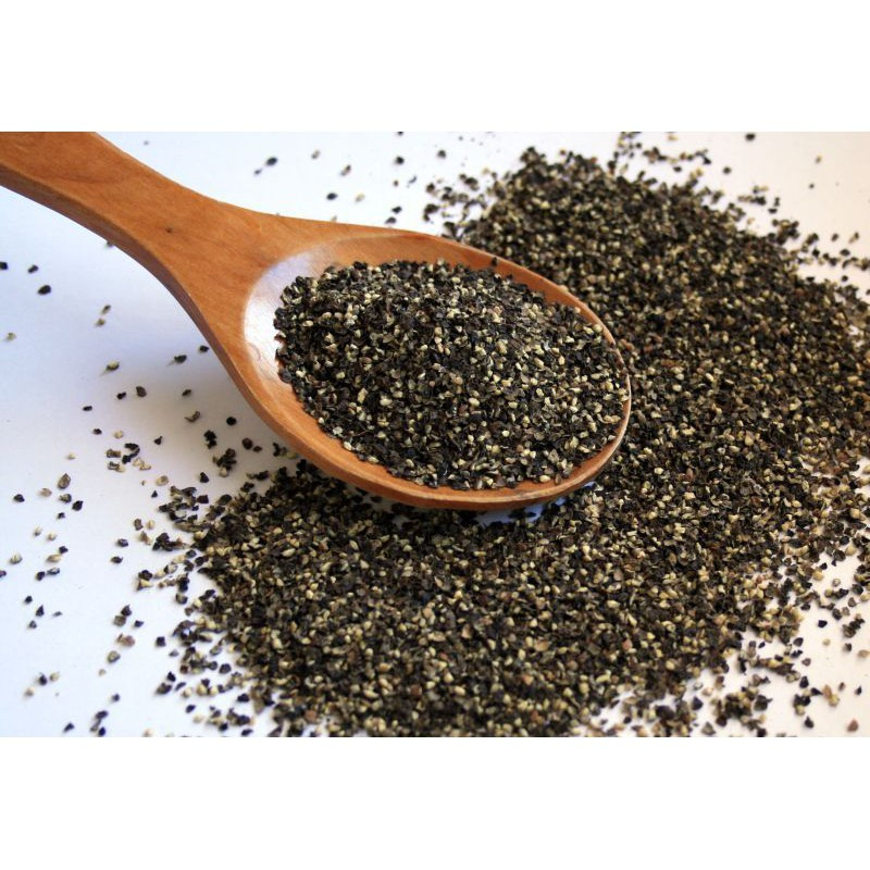 

[ 1 kg ] Lada Hitam / Merica Hitam / Black Pepper Quality Super (Garansi 100%) Bubuk / Kasar / Biji