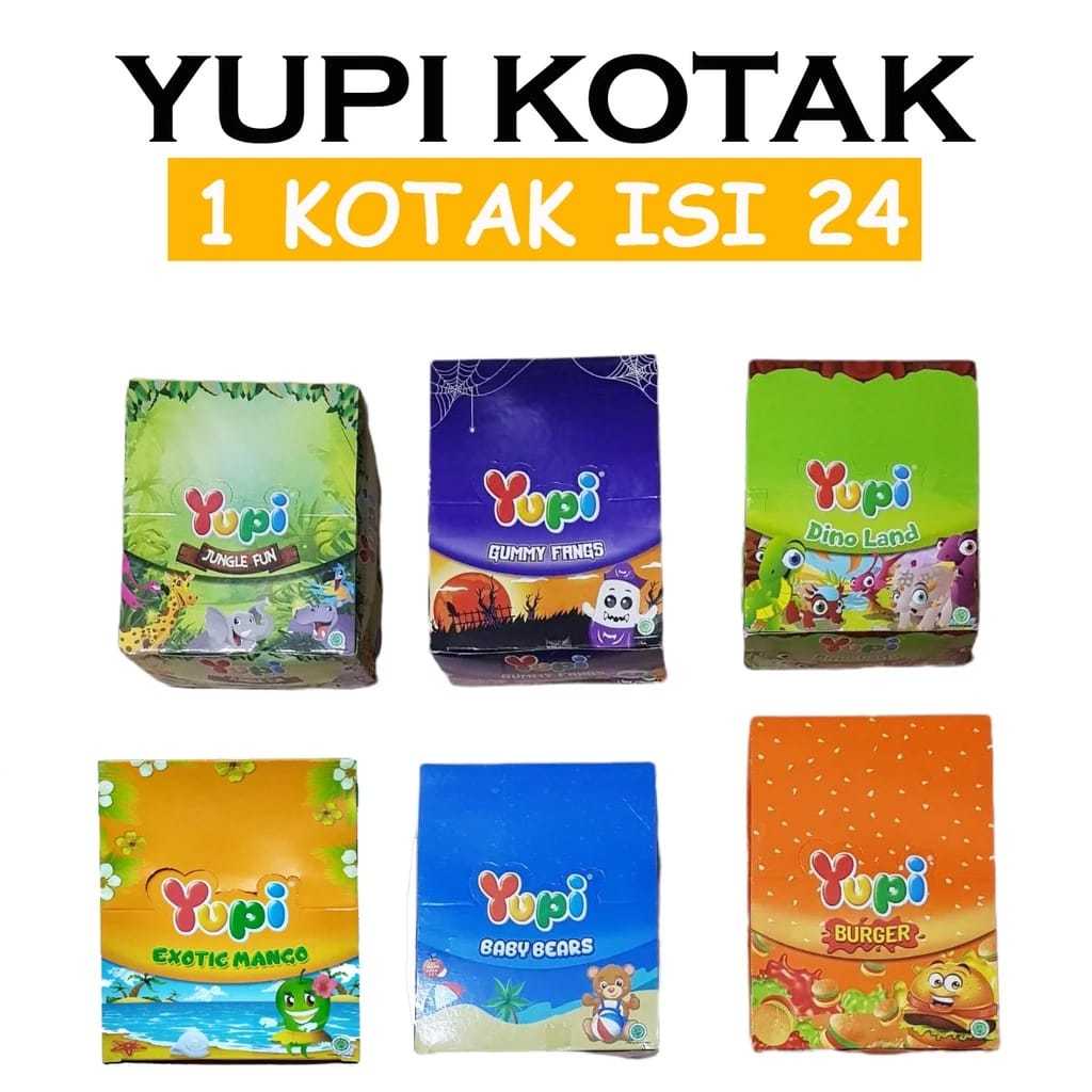 

Permen yupi box isi 24