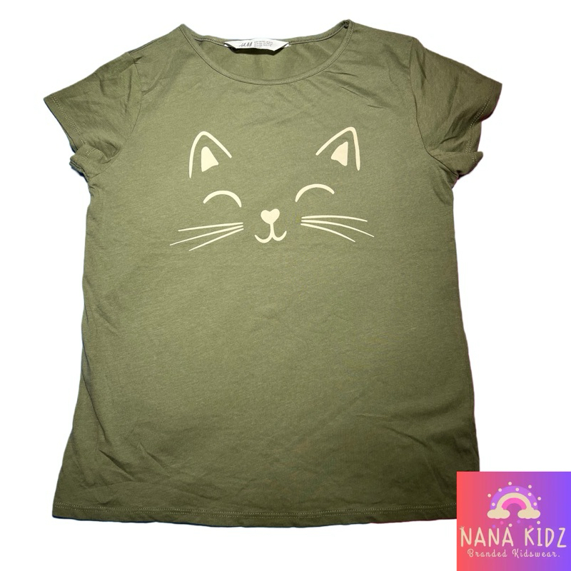 Kaos anak perempuan H*M