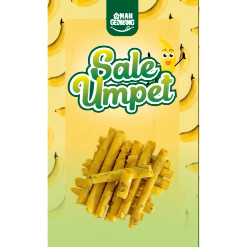 

Sale Umpet| Pisang sale crispy Omah Gedhang