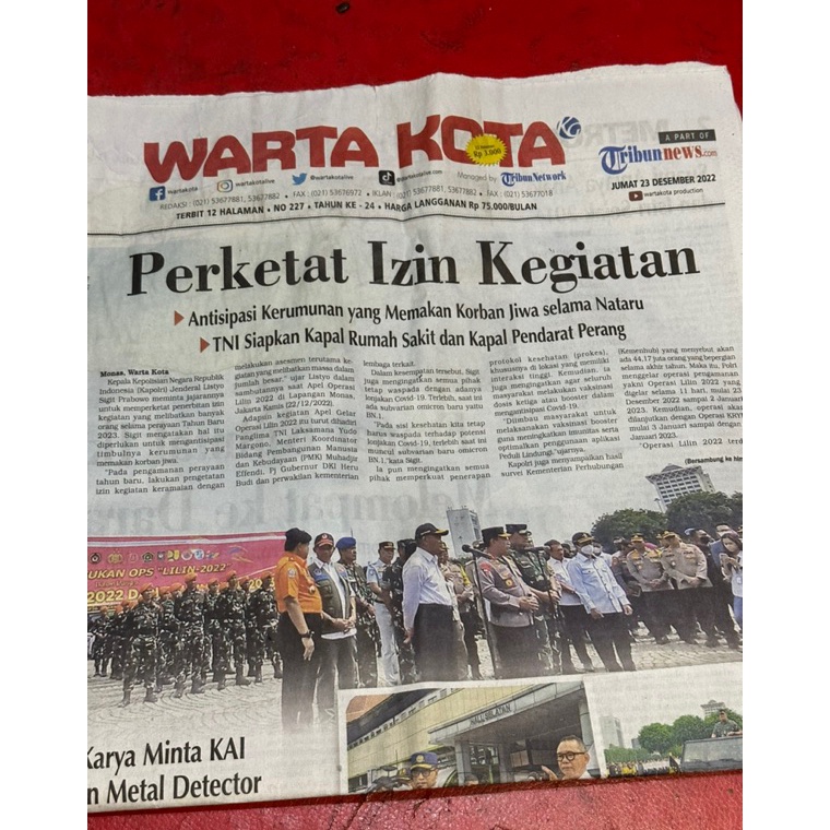 Pasang Iklan Kehilangan BPKB  Setifikat Bundling 3 Koran ART Y3J1