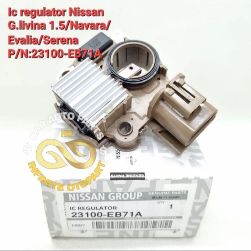 IC REGULATOR ALTERNATOR GRAND LIVINA 1.5 NAVARA EVALIA SERENA ORIGINAL