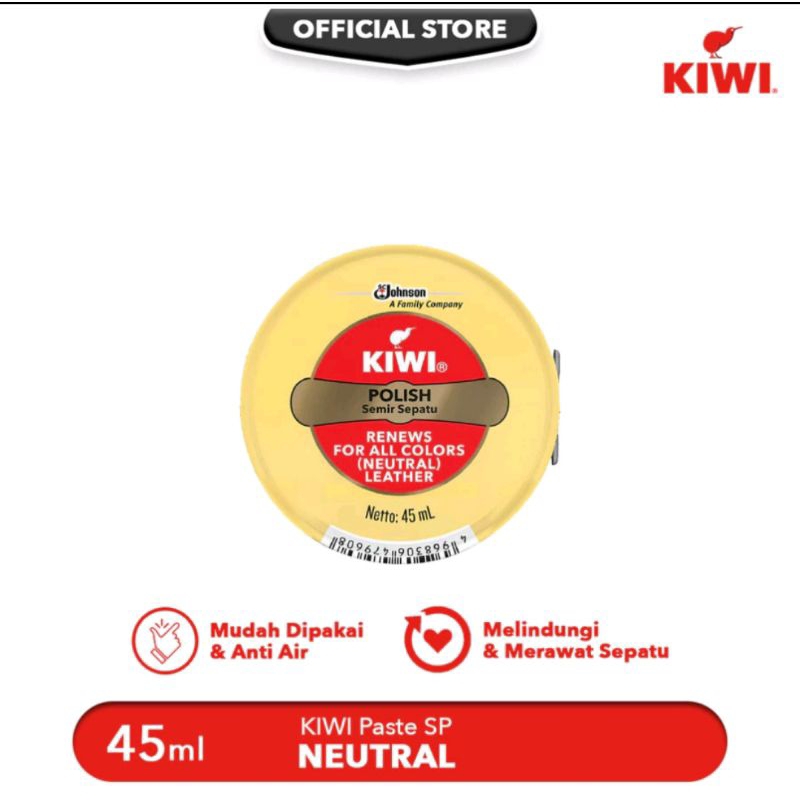 Kiwi Semir Sepatu Paste Sp Neutral 45ml