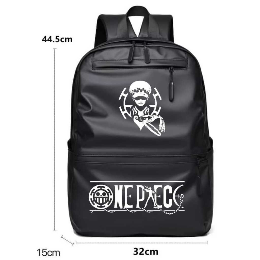 Populasi Official Tas ransel Pria ONE PIECE Trafalgar D. Water Law   backpack tas gendong  sekolah T