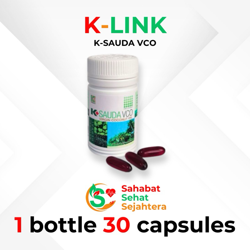 K-SAUDA VCO 30 Kapsul original