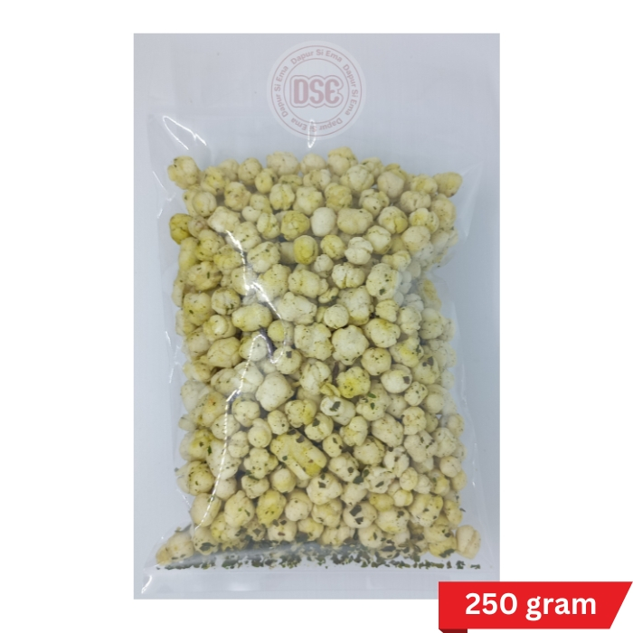 

DSE Snacks Keripik dan Kerupuk Pilus Cikur Asin Daun Jeruk 250gr