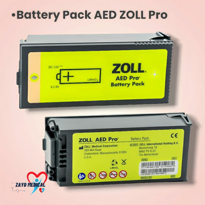 BATERAI AED ZOLL PRO/ AED ZOLL