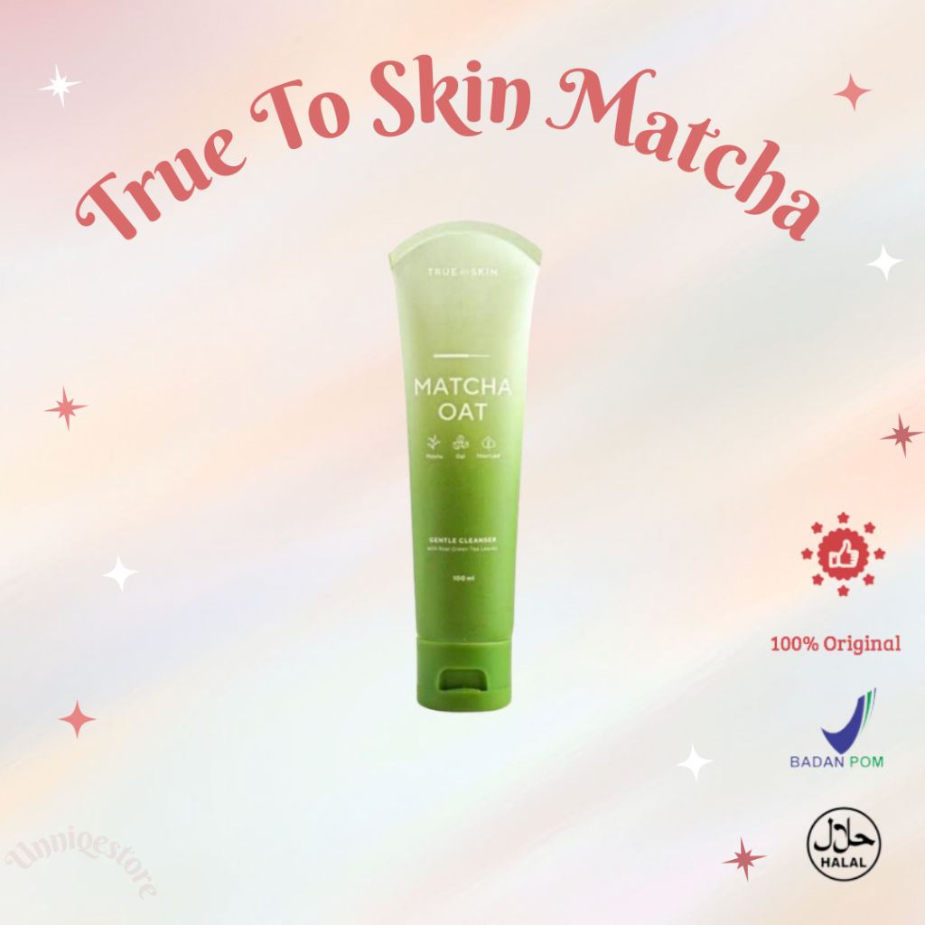 True To Skin Matcha Oat Gentle Cleanser