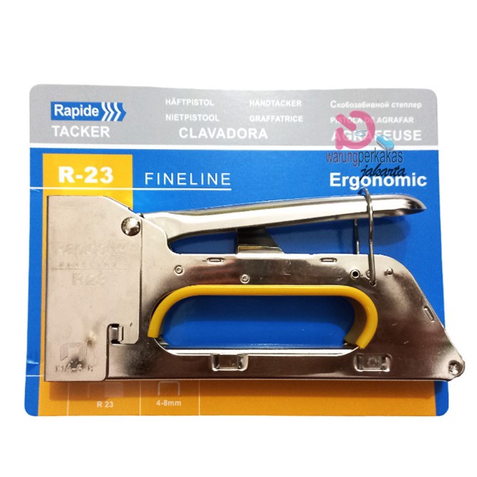 

MURAH LEBAY Rapide Staple Gun Tacker R23 Staples Gun Rapid Gun Tacker R23 ART K8Z6