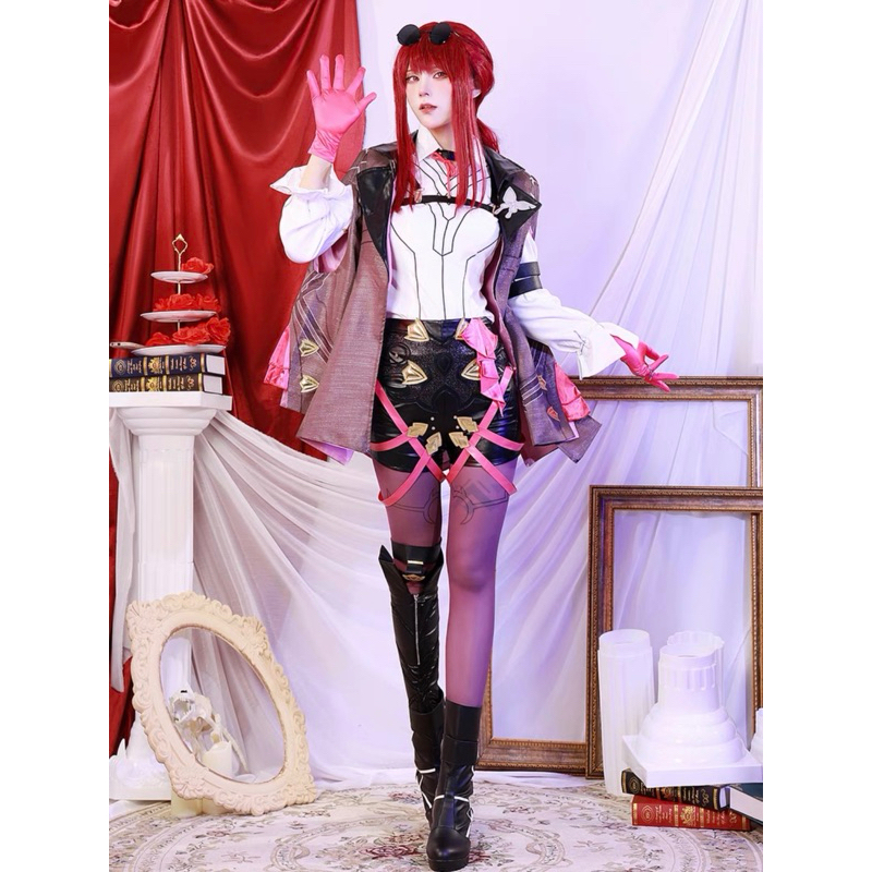 【Lolicos】Ready Honkai: Star Rail High End Kafka Cosplay Costume Game Embroidered Kostum Set Kafka HS