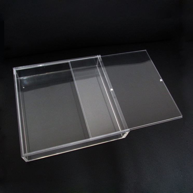 

Acrylic Akrilik 2mm Bening Box Sliding 3cm x 4cm x 6cm ART D4Z4