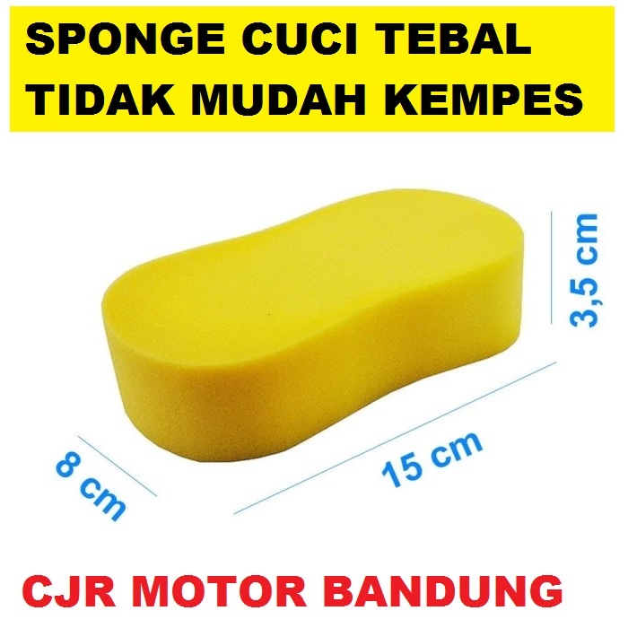 BUSA Sponge FOAM CUCI MOBIL MOTOR Piring SERBAGUNA Sabun CUCI TEBAL