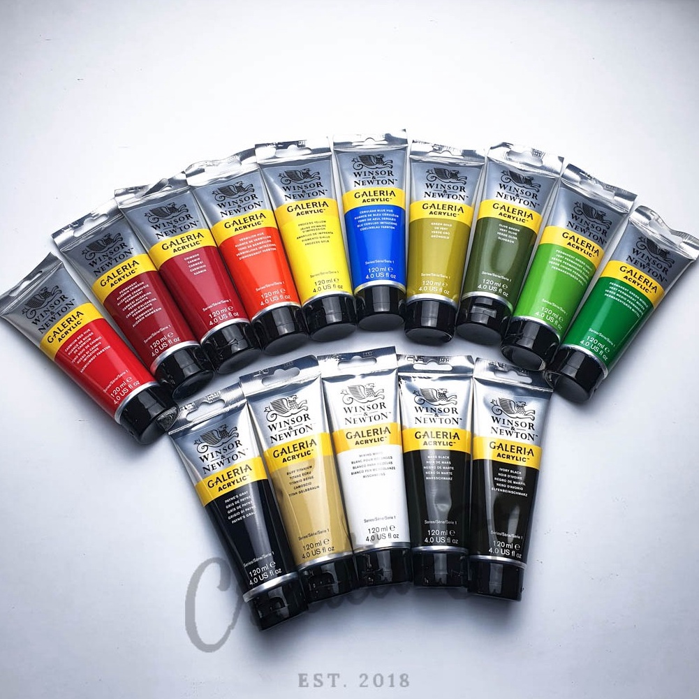 

Winsor Newton Galeria Acrylic 12ml Part 1 ART A8P6