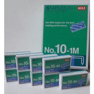 

Isi Staples Refill Staples Kecil Merk MAX No 1 Isi 2 box ART A1Z3