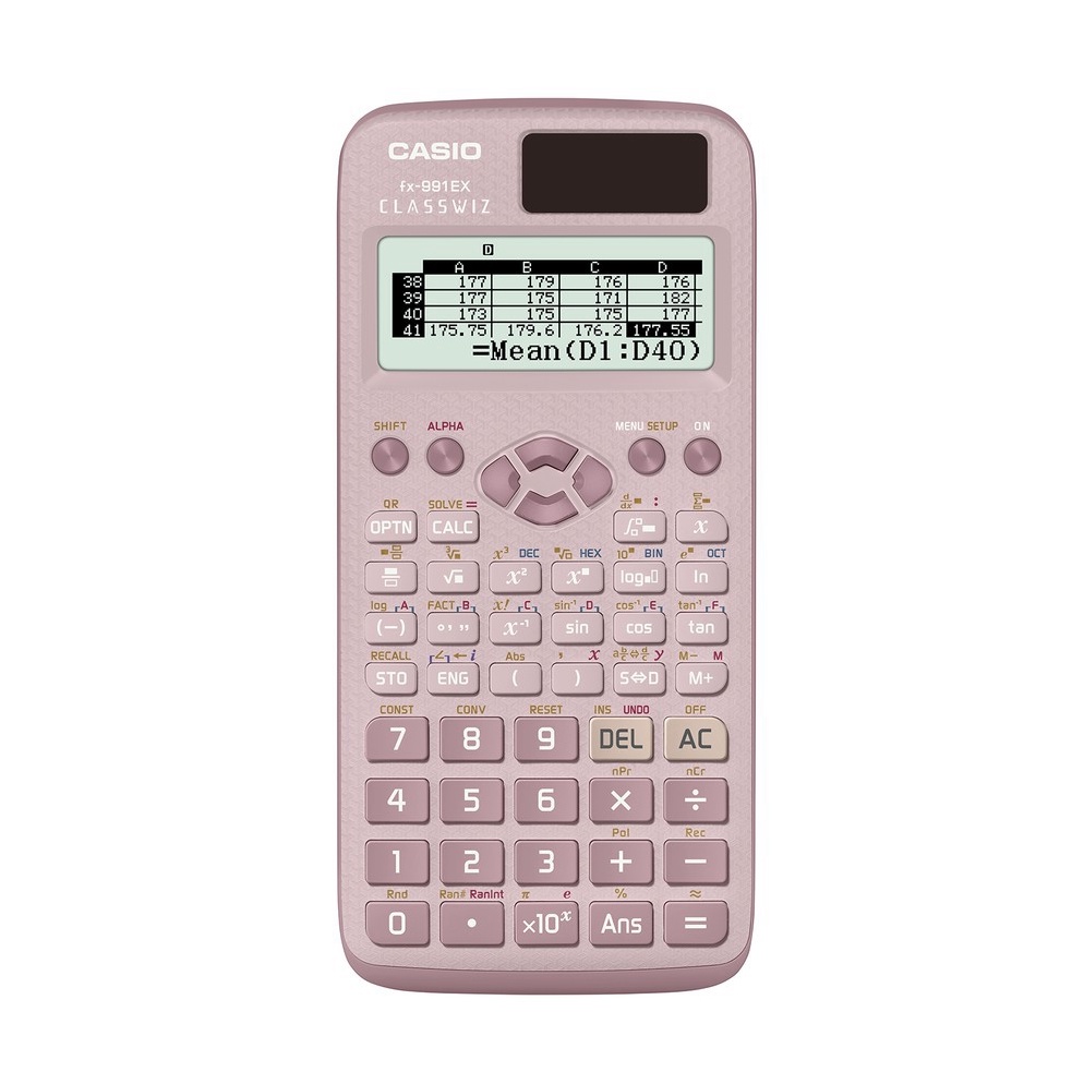 

CASIO FX991EX PINK BLUE Kalkulator SekolahKuliah Internasional Classwiz 552 fungsi SCIENTIFIC KALKULATOR SCIENTIFIC CASIO FX 991EX ORIGINAL BLUE 991 EX PINK BU 991 EX PK 991EXBU 991EXPK EX BU EX PK ART D4R4