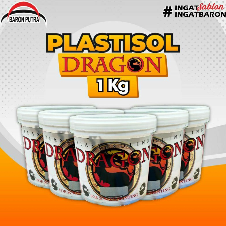 

PLASTISOL DRAGON 1KG ART N4D4