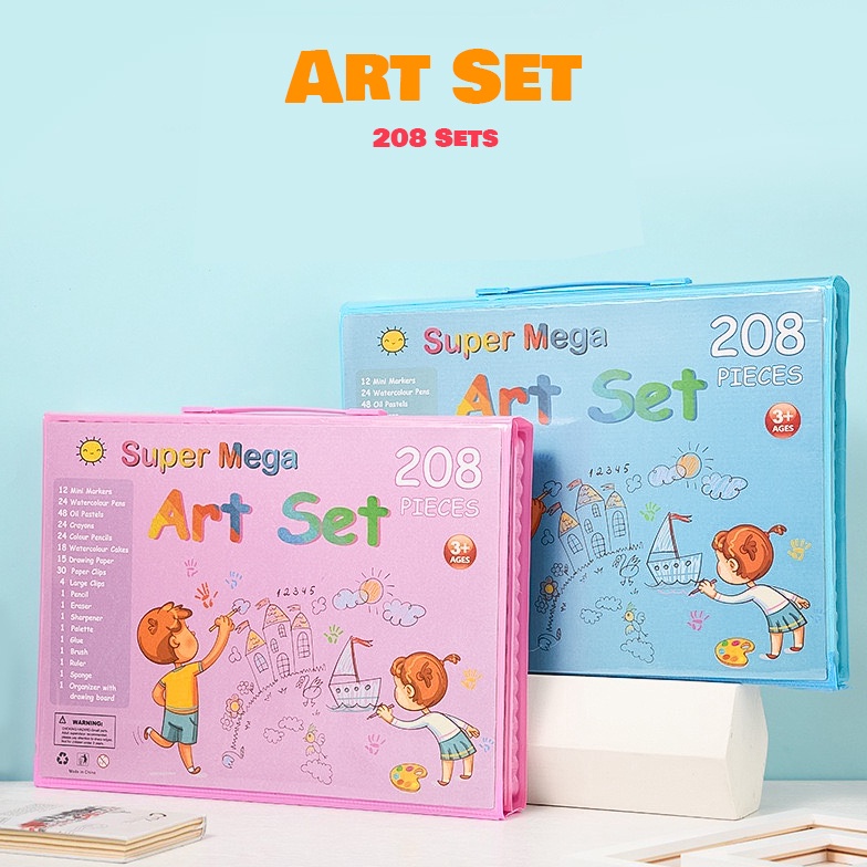 

Crayon Set 28 Pcs Pensil Warna Lengkap Krayon Set Alat Menggambar Mewarnai Cat Air Lukis Anak ART J4L1