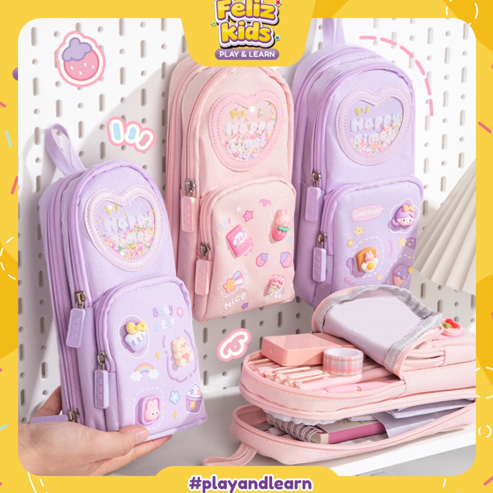 

FELIZKIDS FK14 KOTAK PENSIL ANAK FASHION MODIS TRENDY ART R4E7