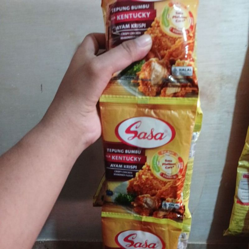 

tepung bumbu sasa kentucky per renceng isi 10 pcs