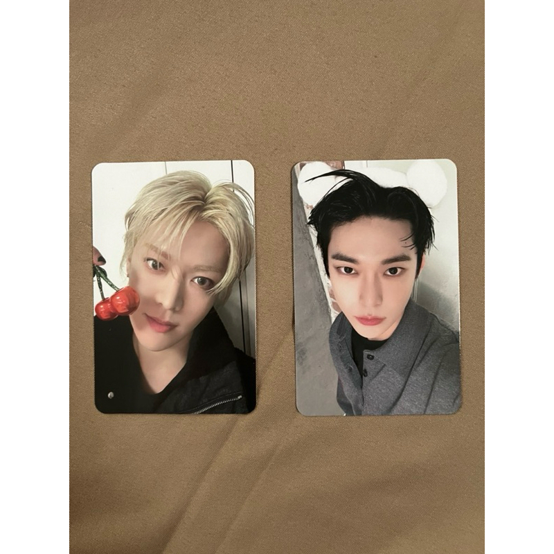 Photocard Yuta & Doyoung, Pink Christmas