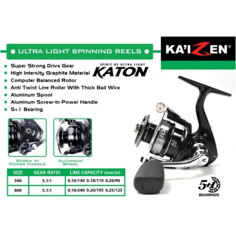 REEL UL KAIZEN KATON DAN KARASU 800