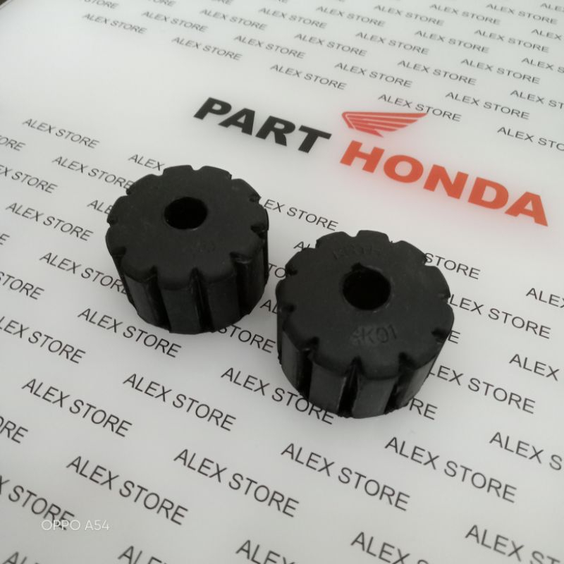 2 PCS KARET KUPINGAN TANGKI HONDA GLPRO/GL/MEGAPRO/CB/GL100