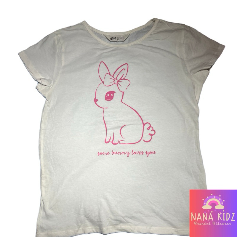kaos anak perempuan H*M