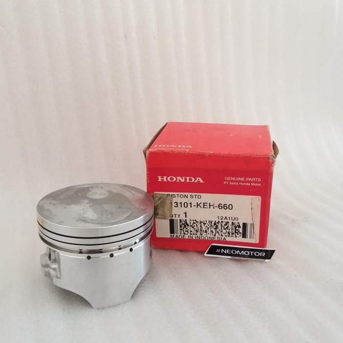Piston Seher Only Honda Megapro Standar STD - Jaminan Original 100% - 13101KEH660