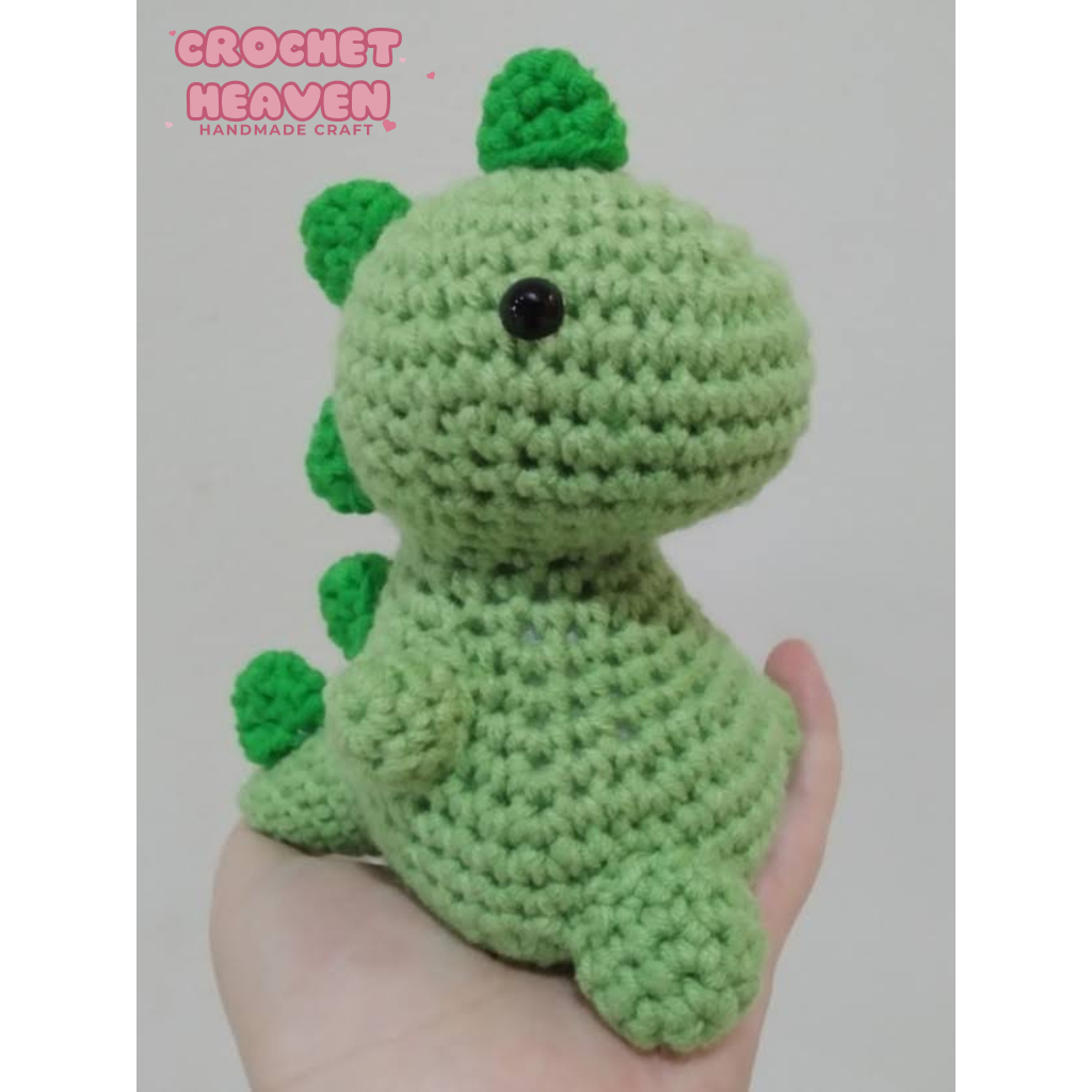 Boneka Rajut Amigurumi Dinosaurus