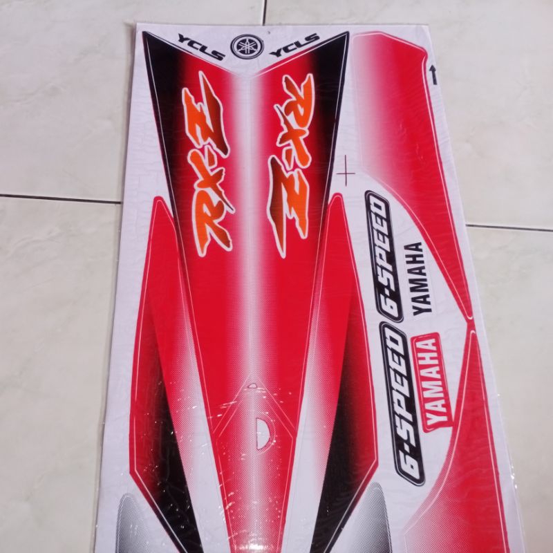 Lis body striping Yamaha RXZ YCLS millenium merah kw