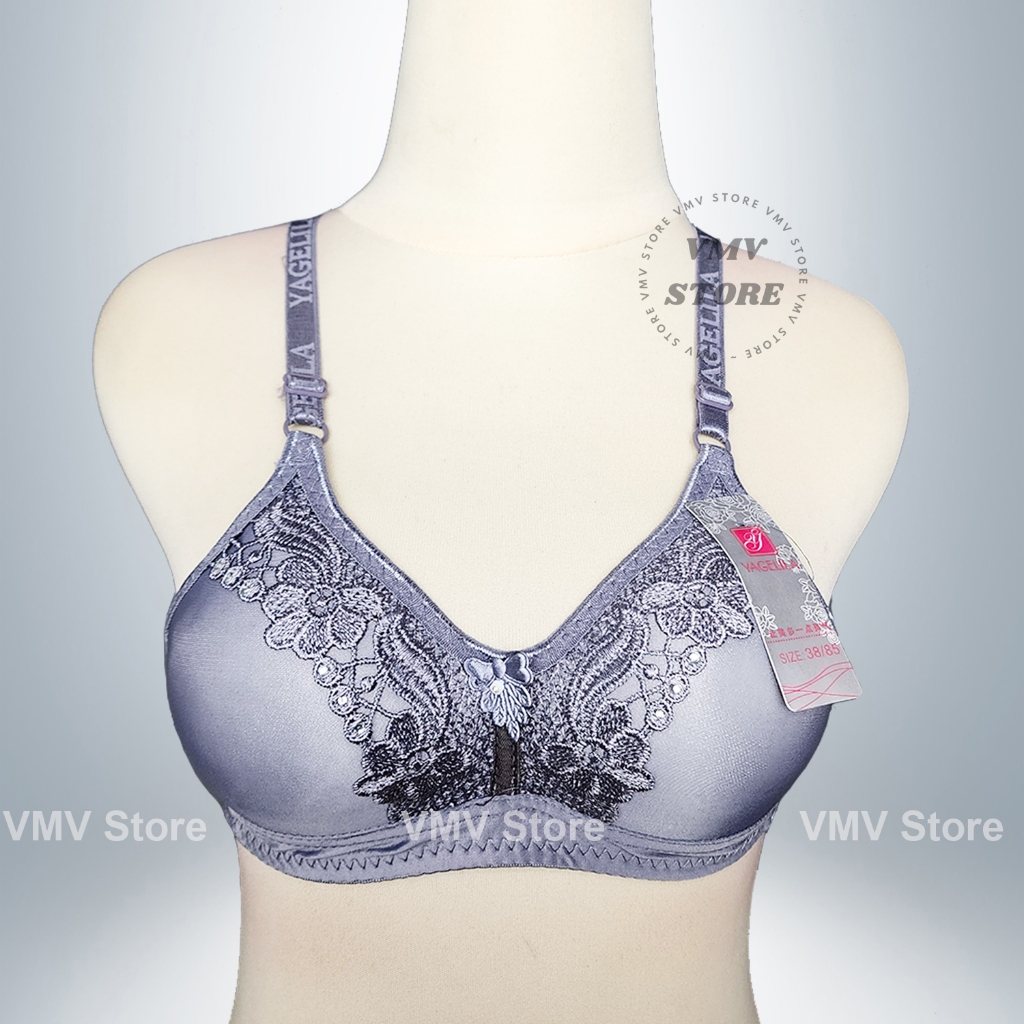 Bra Cup A Tanpa Kawat Yagelila 329 Bh Wanita Kait 2 Lace Bordir Cantik