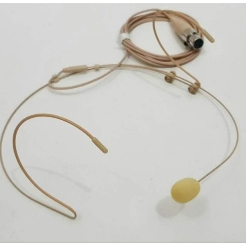 Microphone Headset Model Lidi Kaki 3 Pin Mic Bando 3 Lubang Trasmiter