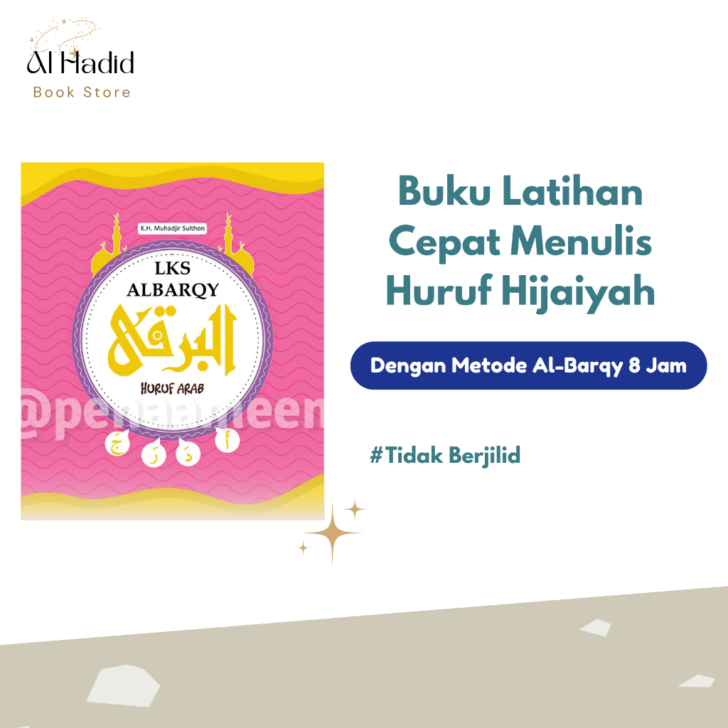Buku LKS ABQ Edukasi Menulis Huruf Hijaiyah Untuk Belajar Anak LKS Metode Albarqy
