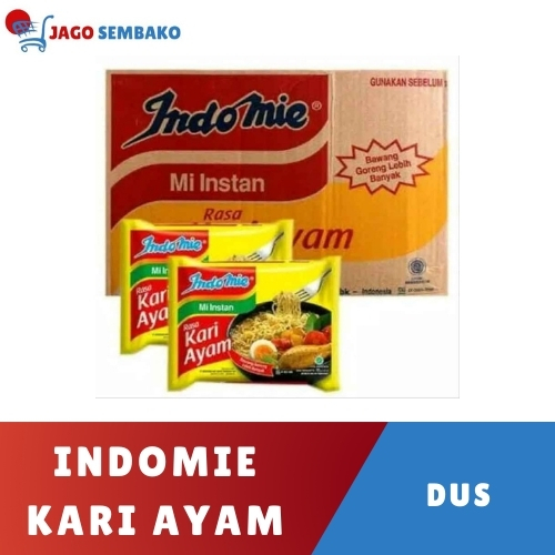 

Indomie Kari Ayam Mie Instant 60G 1DUS