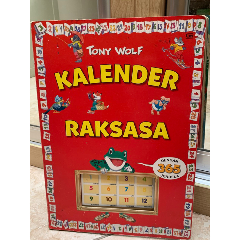 Kalender Raksasa Tony Wolf