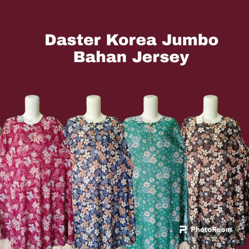 Daster korea jumboBahan Jersey Ld 120cm