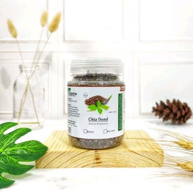

Chia Seed Organic / Black Chia Seed ASLI 125gr