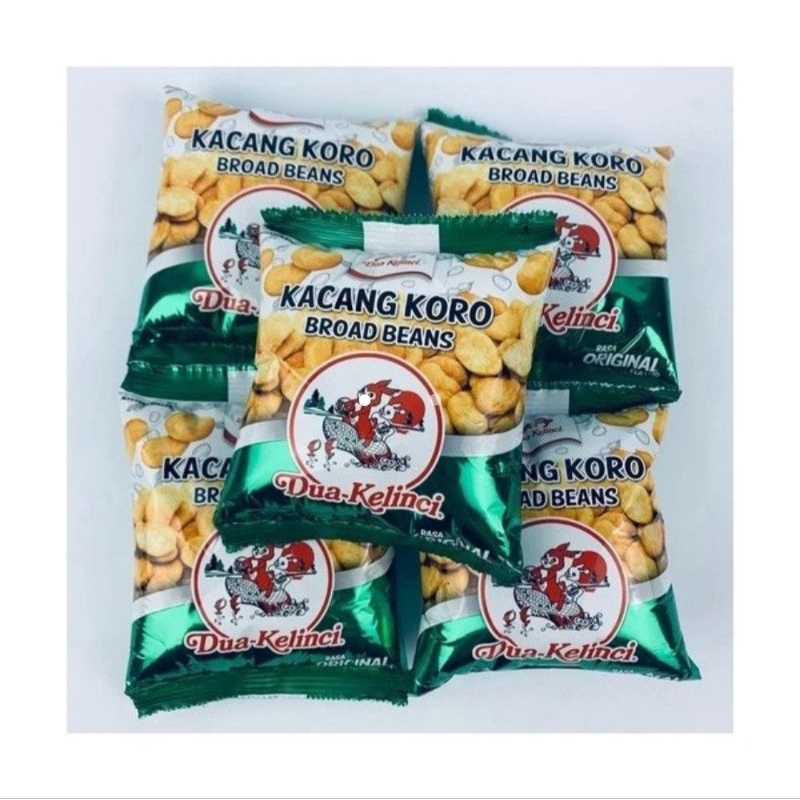 

1 rcg snack kacang koro - pilus - polong 10 x 14 gram