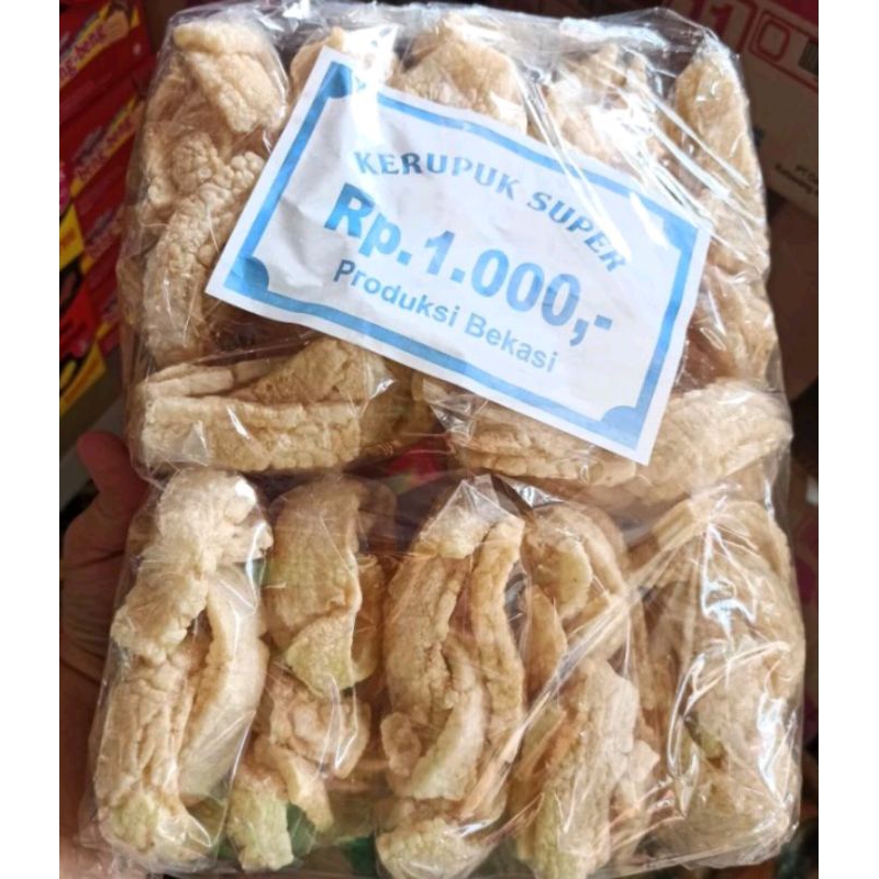 

Kerupuk Super Kotak Panjang Isi 12