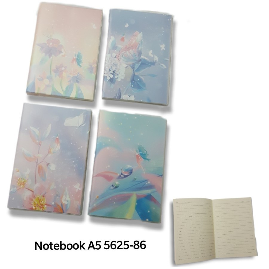 

BUKU CATATAN NOTEBOOK A5 GARIS SAMPUL PLASTIK