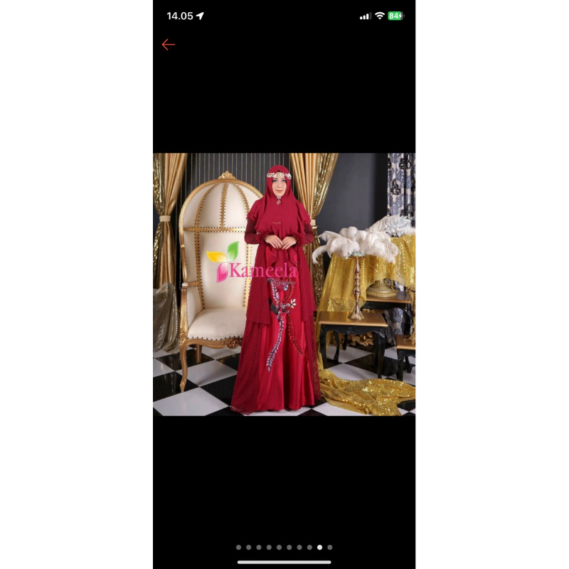 preloved royal princess kameela hijabku