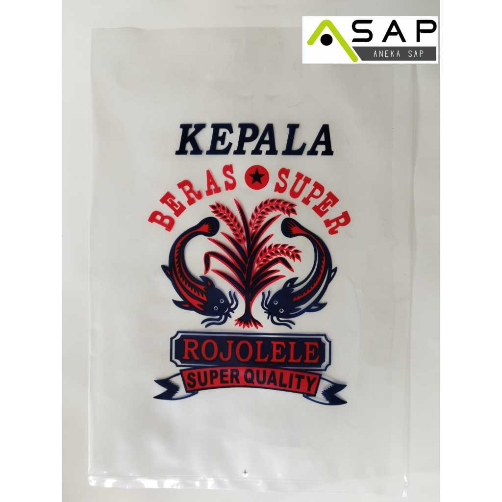 Plastik Beras Merek Rojolele 3kg