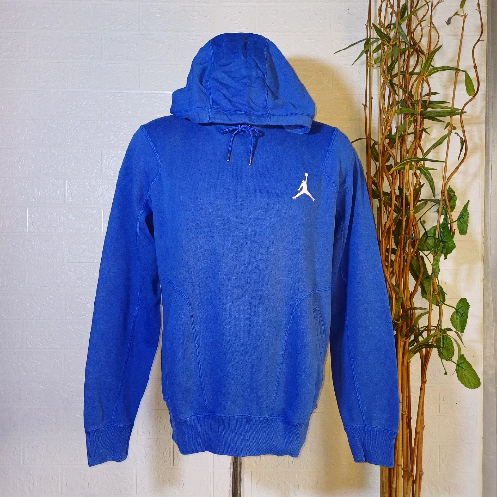 HOODIE JORDAN BIRU, SIZE M FIT L (sECOND BRANDED) HD0018
