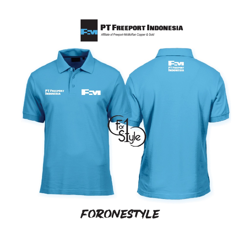 POLOSHIRT FREEPORT INDONESIA - POLO FREEPORT INDONESIA - KAOS BERKERAH FREEPORT INDONESIA