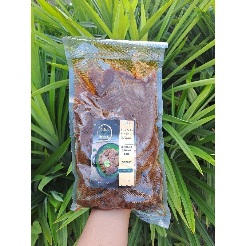 

Rendang daging Minang asli kemasan 1 kg